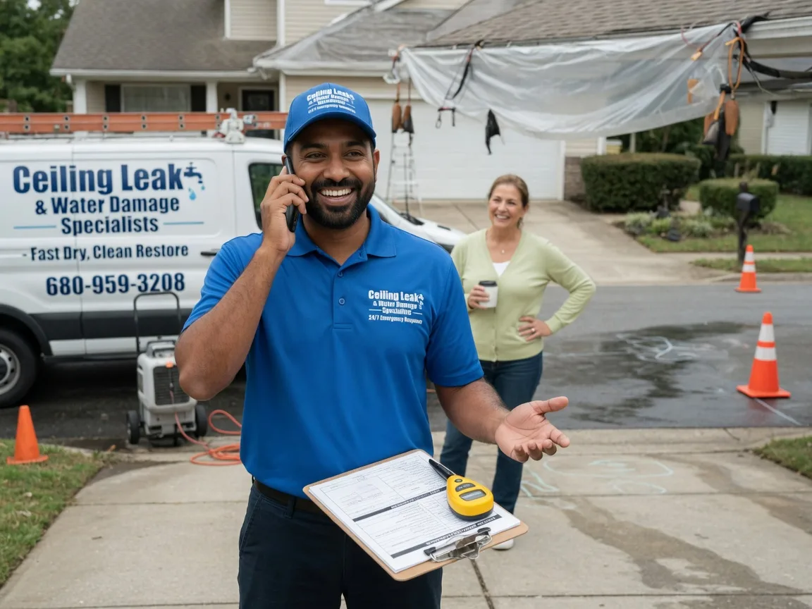 Ceiling Leak Cleanup Guttenberg, IA FAQs